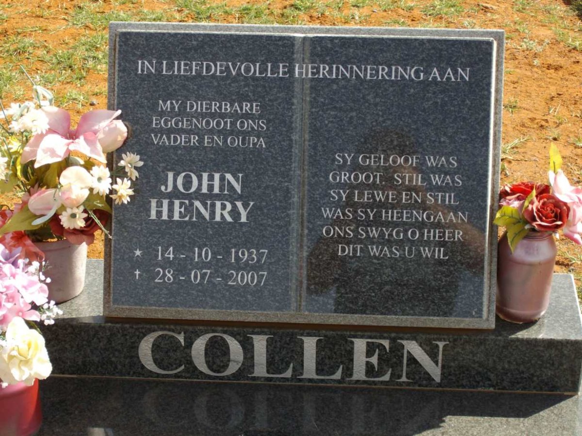 COLLEN John Henry 1937-2007