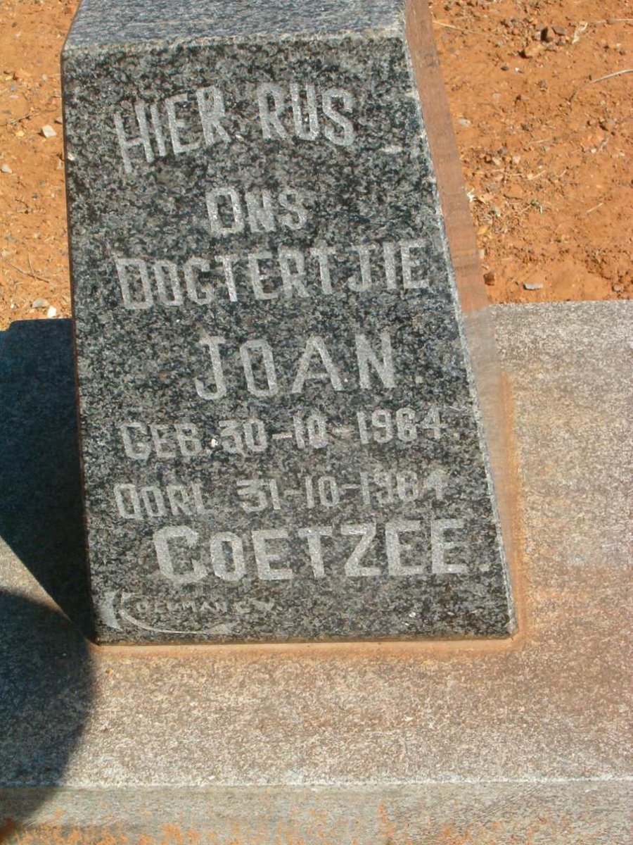 COETZEE Joan 1964-1964