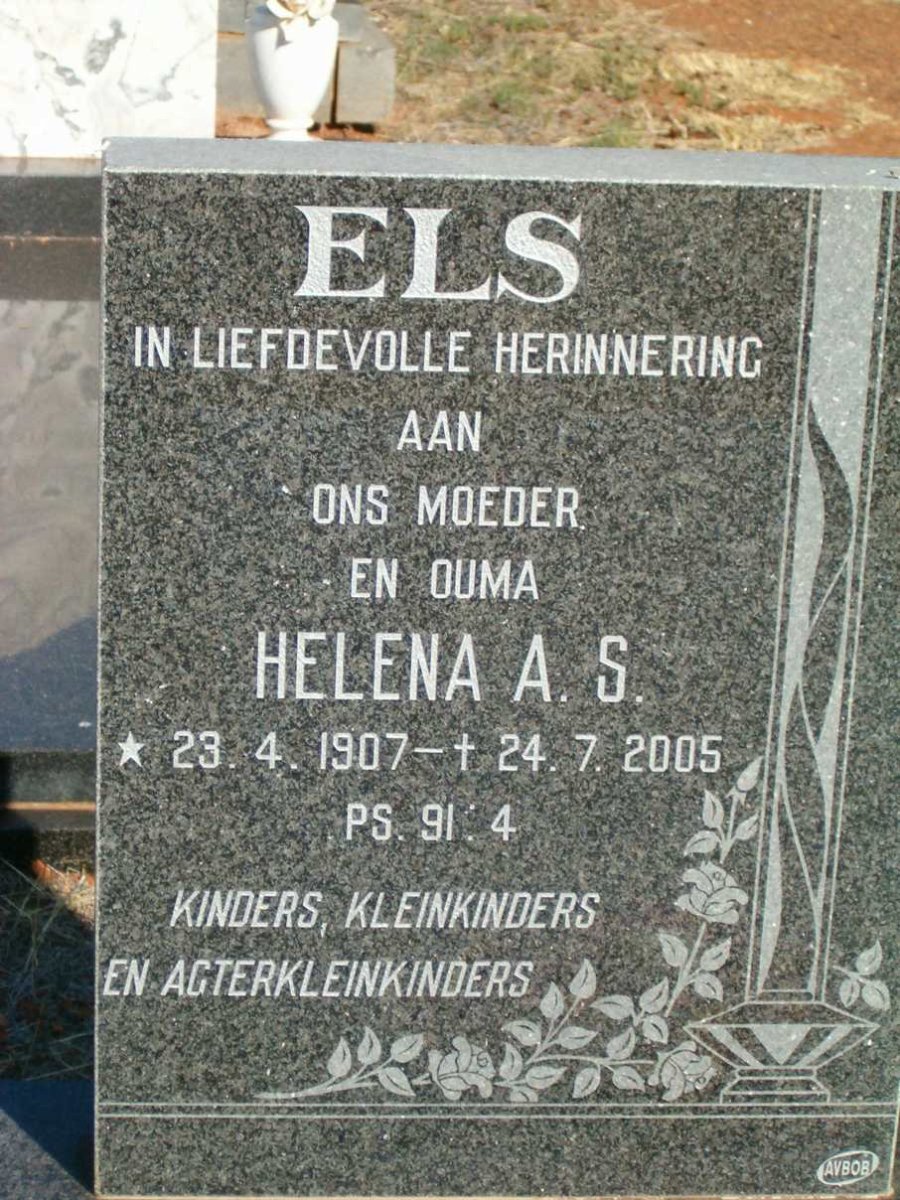 ELS Helena A.S. 1907-2005