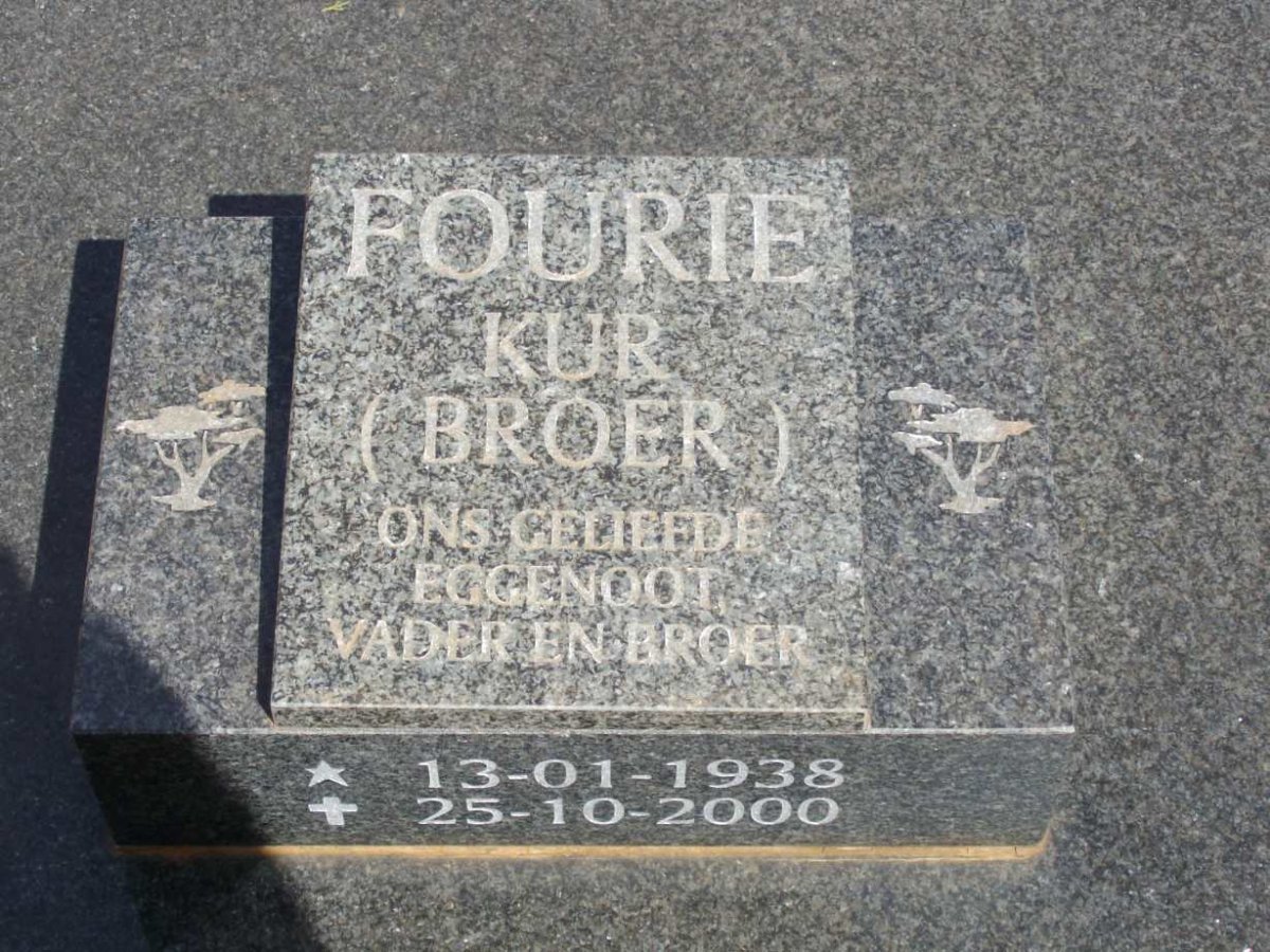 FOURIE Kur 1938-2000