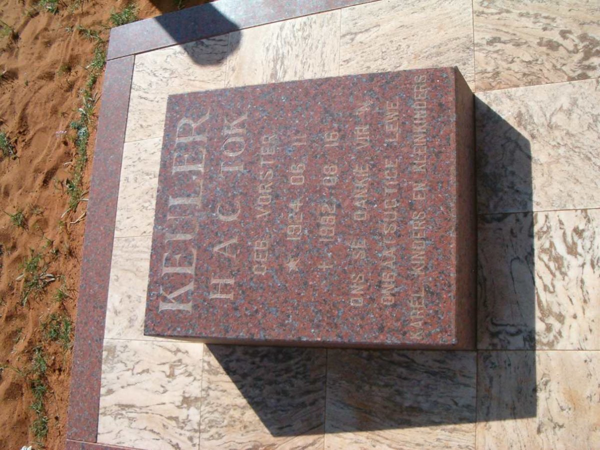 KEULER H.A.C. nee VORSTER 1924-1982