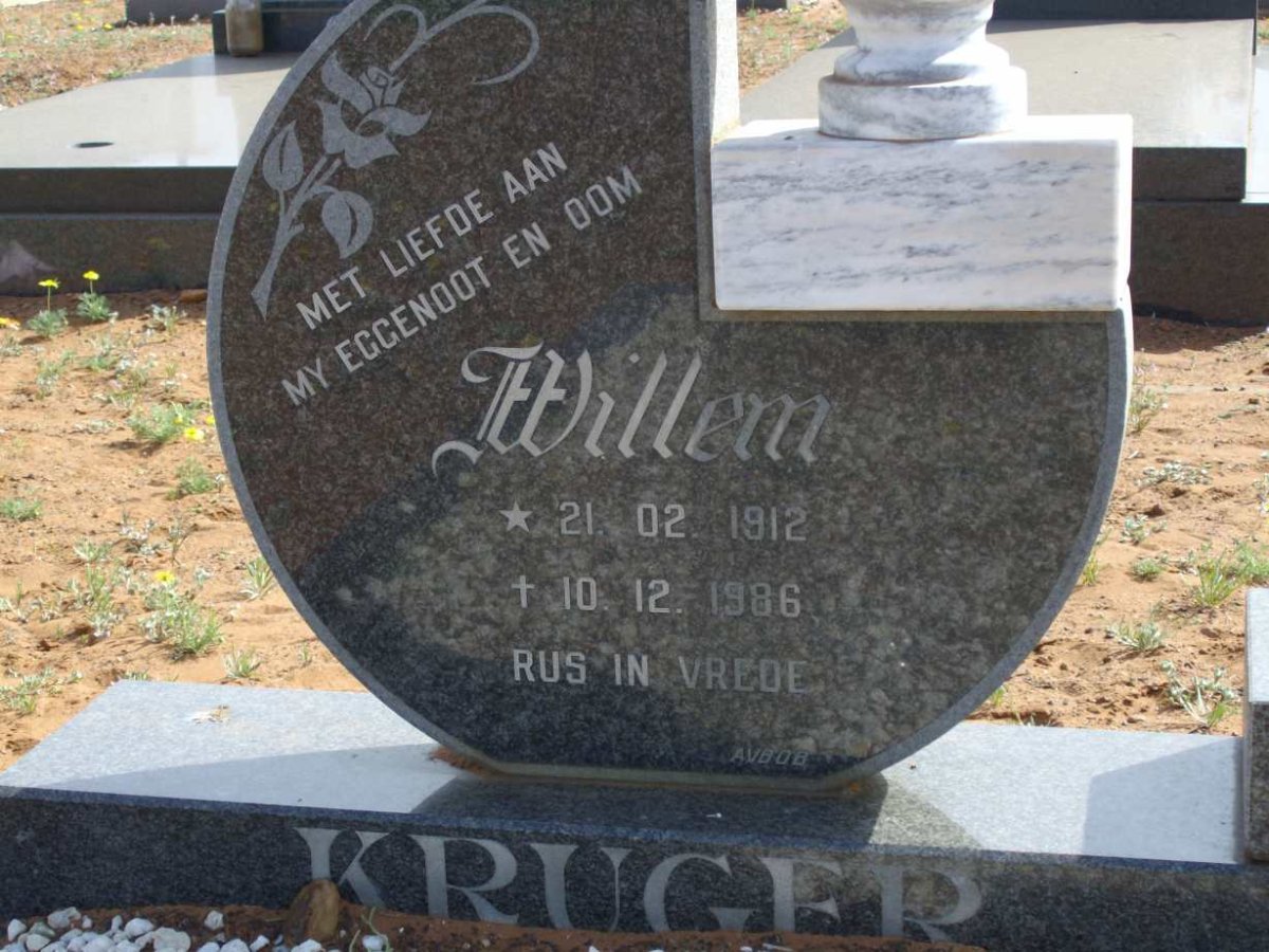 KRUGER Willem 1912-1986