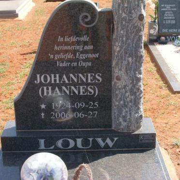 LOUW Johannes 1924-2006