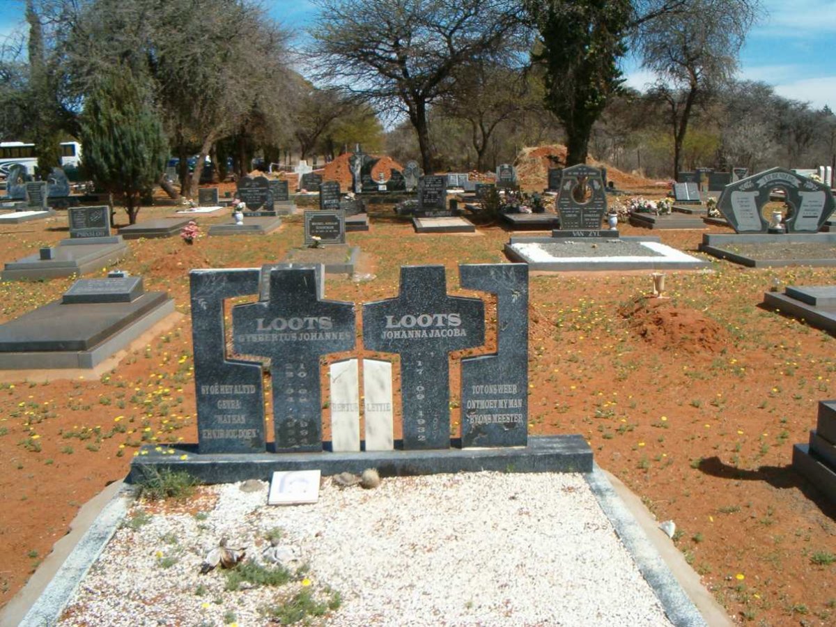 LOOTS Gysbertus Johannes 1932-1964 &amp; Johanna Jacoba 1932-2007