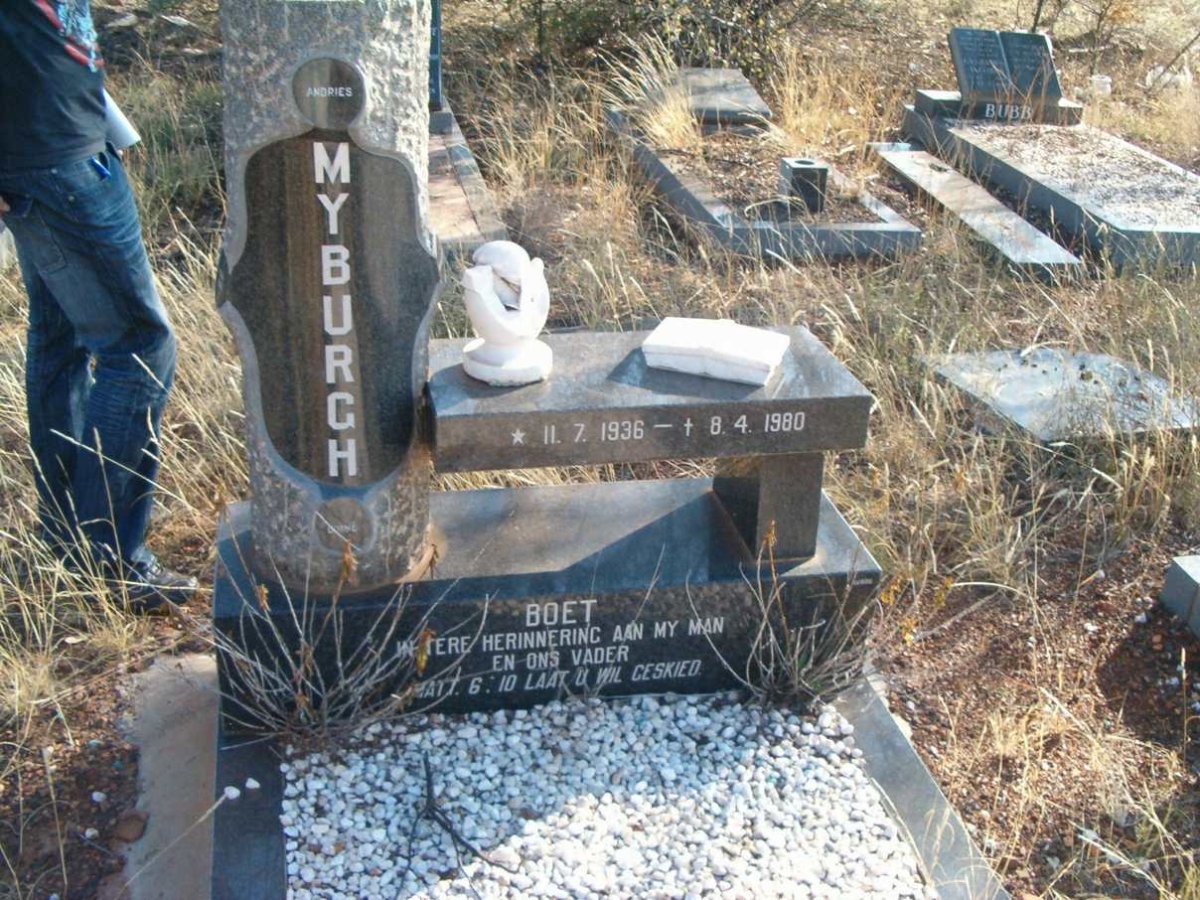 MYBURGH Andries 1936-1980