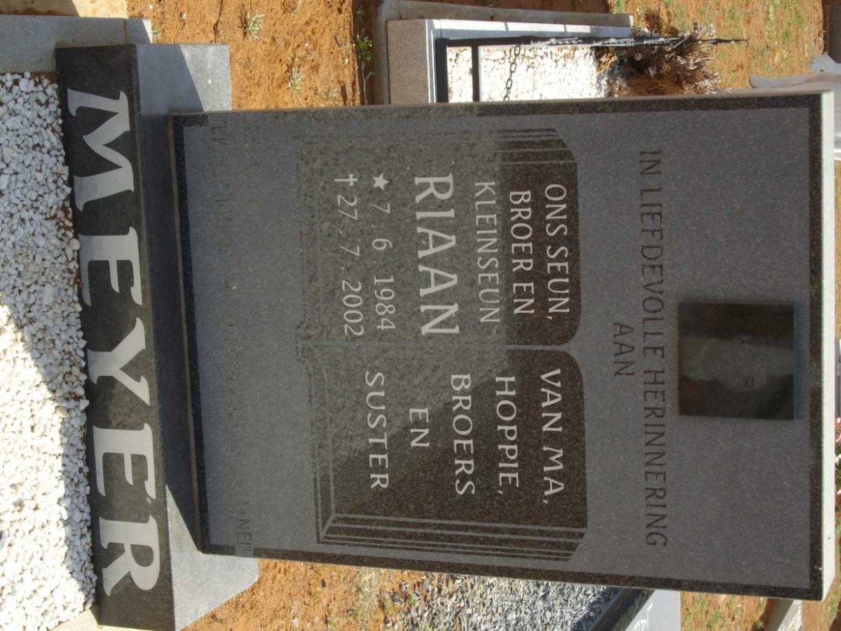 MEYER Riaan 1984-2002