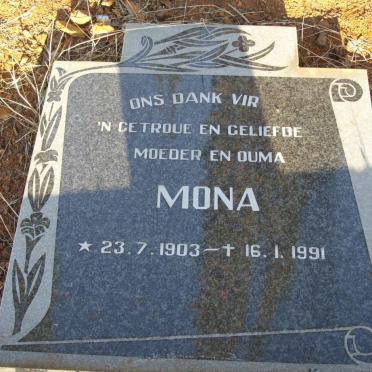NEL Mona 1903-1991
