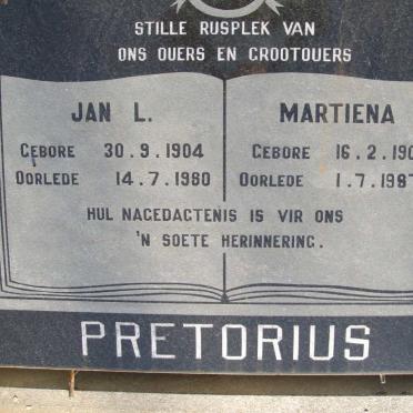 PRETORIUS Vanne