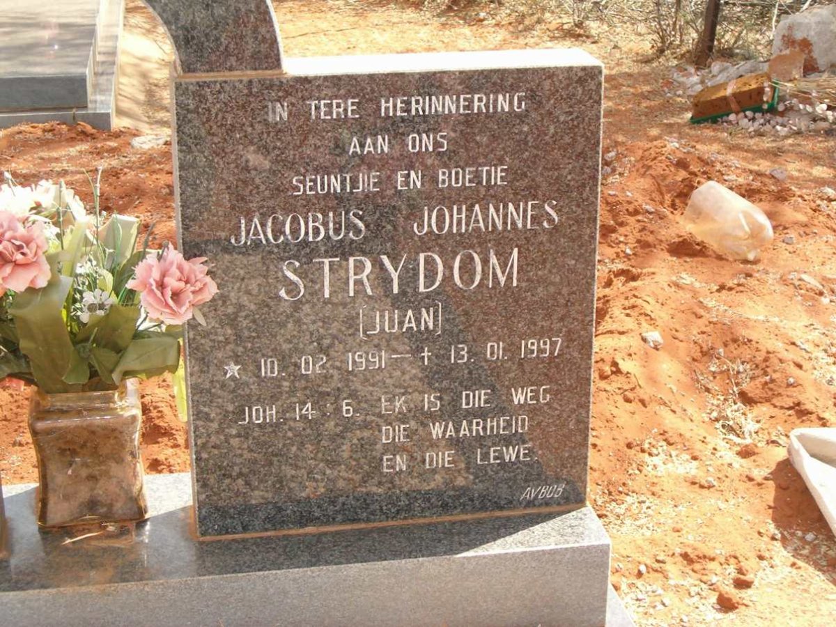 STRYDOM Jacobus Johannes 1991-1997