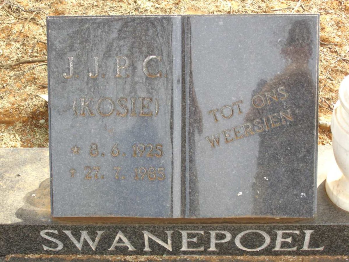 SWANEPOEL J.J.P.C. 1925-1985