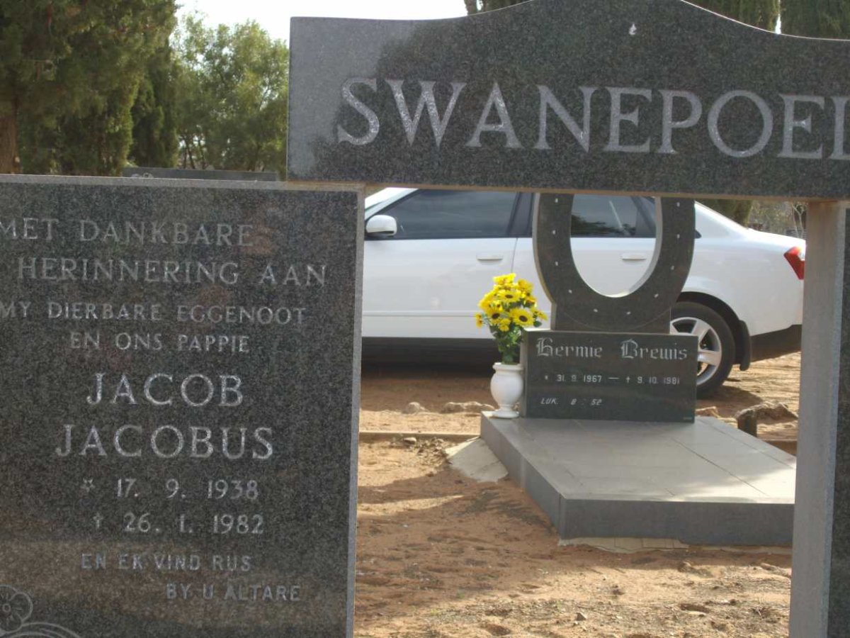 SWANEPOEL Jacob Jacobus 1938-1982