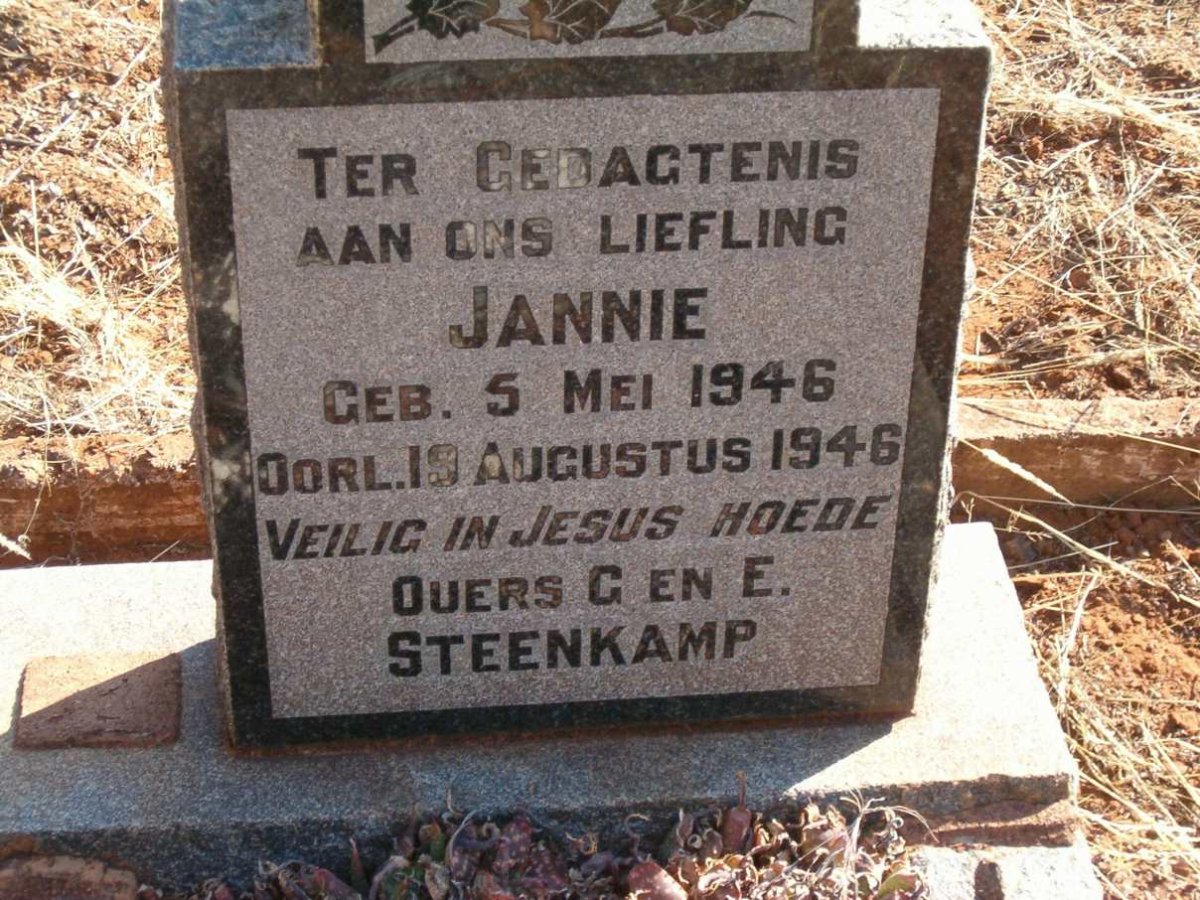 STEENKAMP Jannie 1946-1946