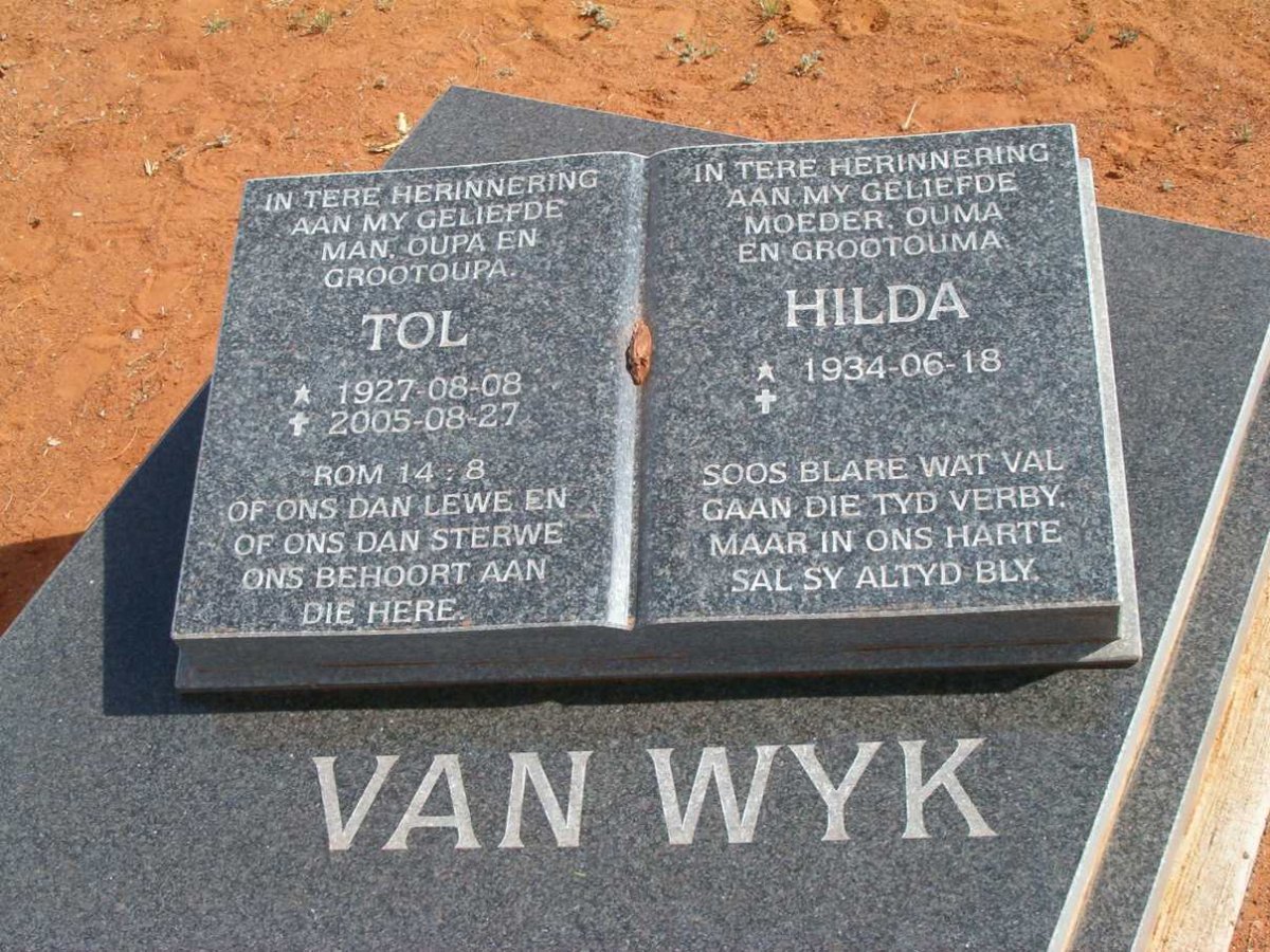 WYK Tol, van1927-2005 &amp; Hilda 1934