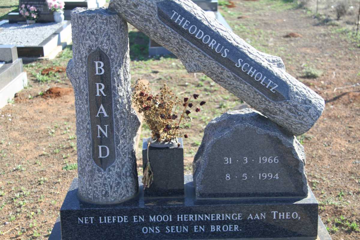 BRAND Theodorus Scholtz 1966-1994