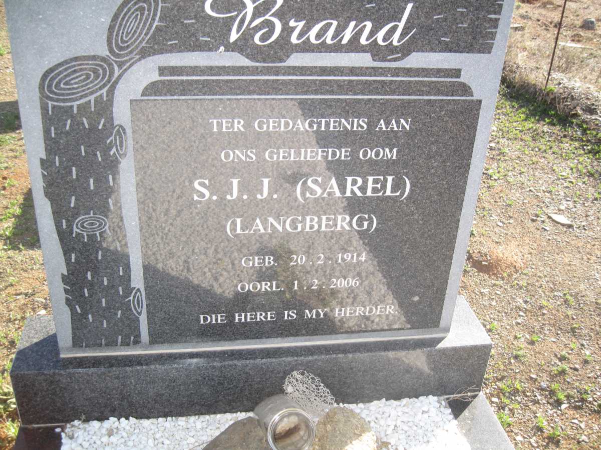 BRAND S.J.J. 1914-2006