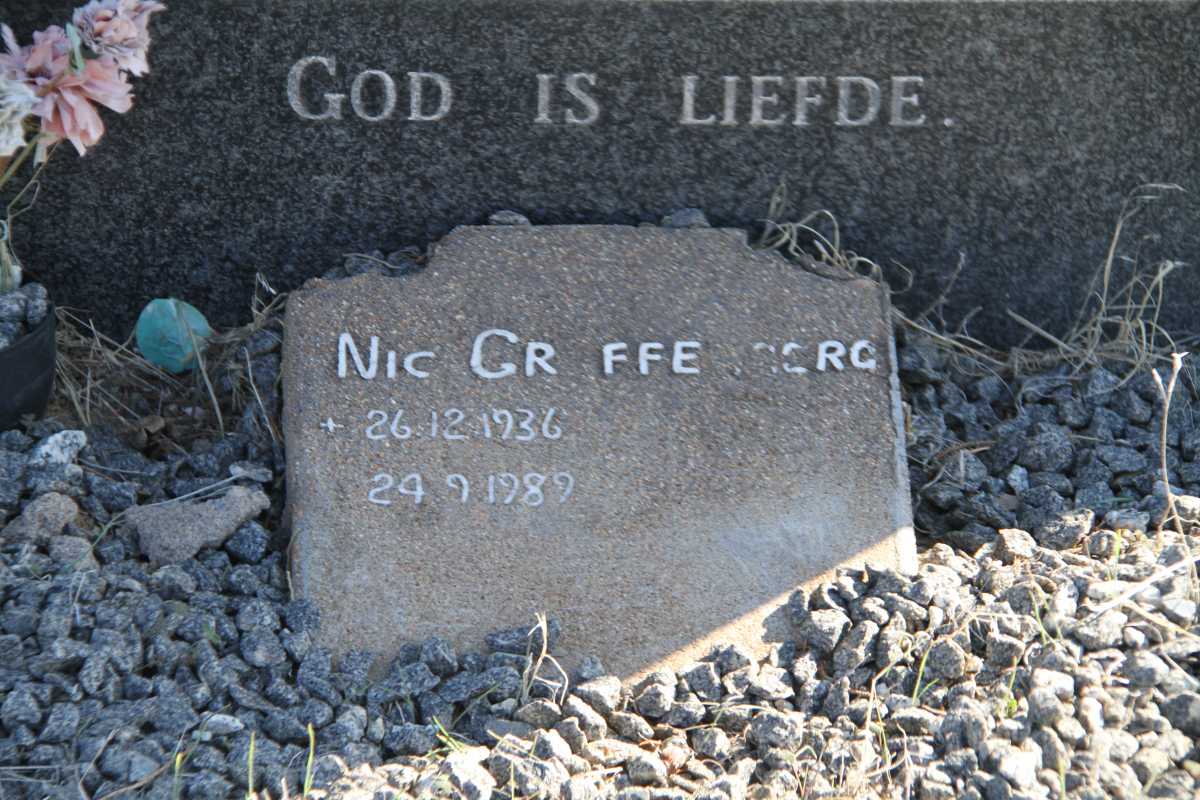 GRYFFENBERG Nic 1936-1989