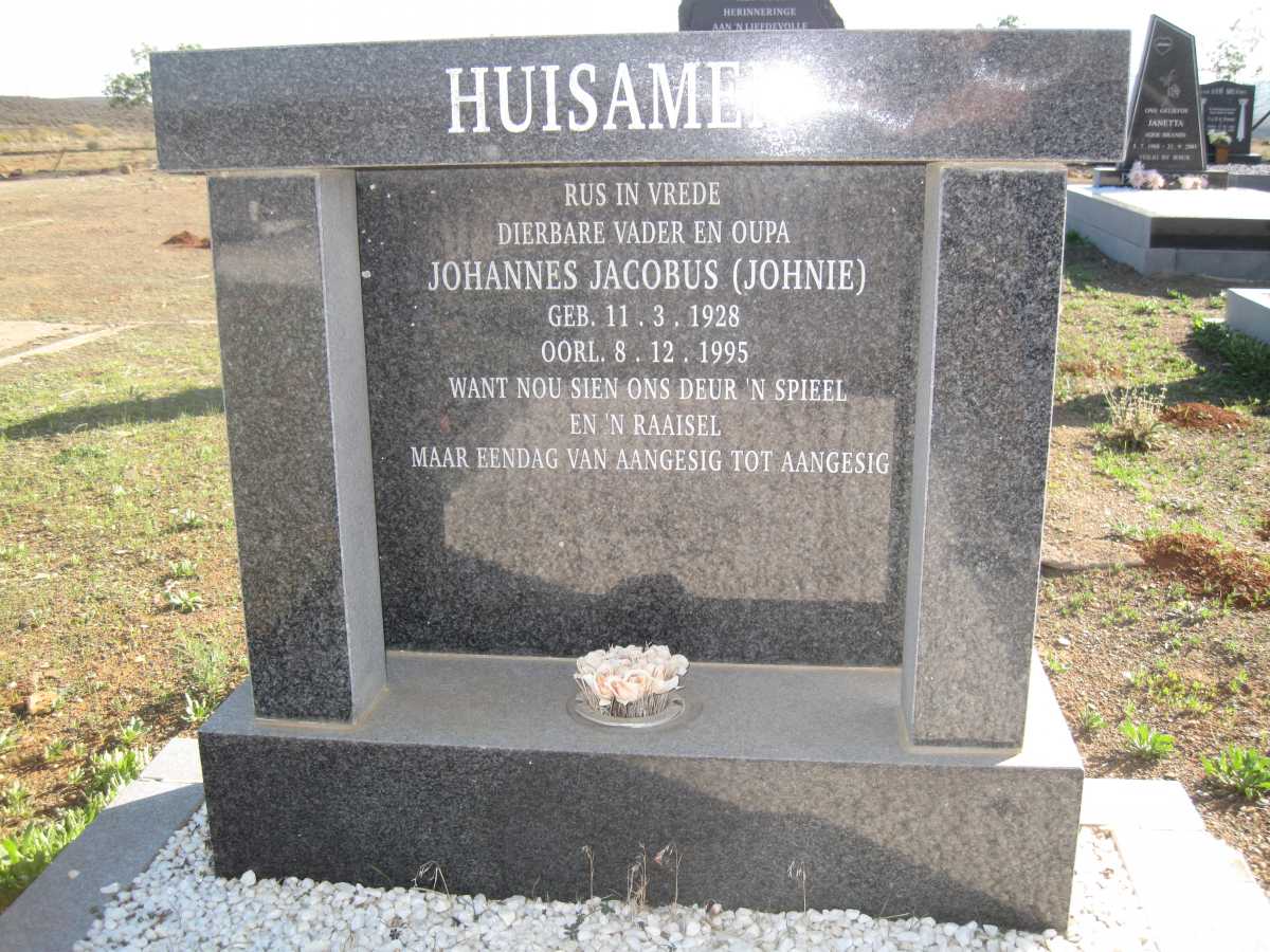 HUISAMEN Johannes Jacobus 1928-1995
