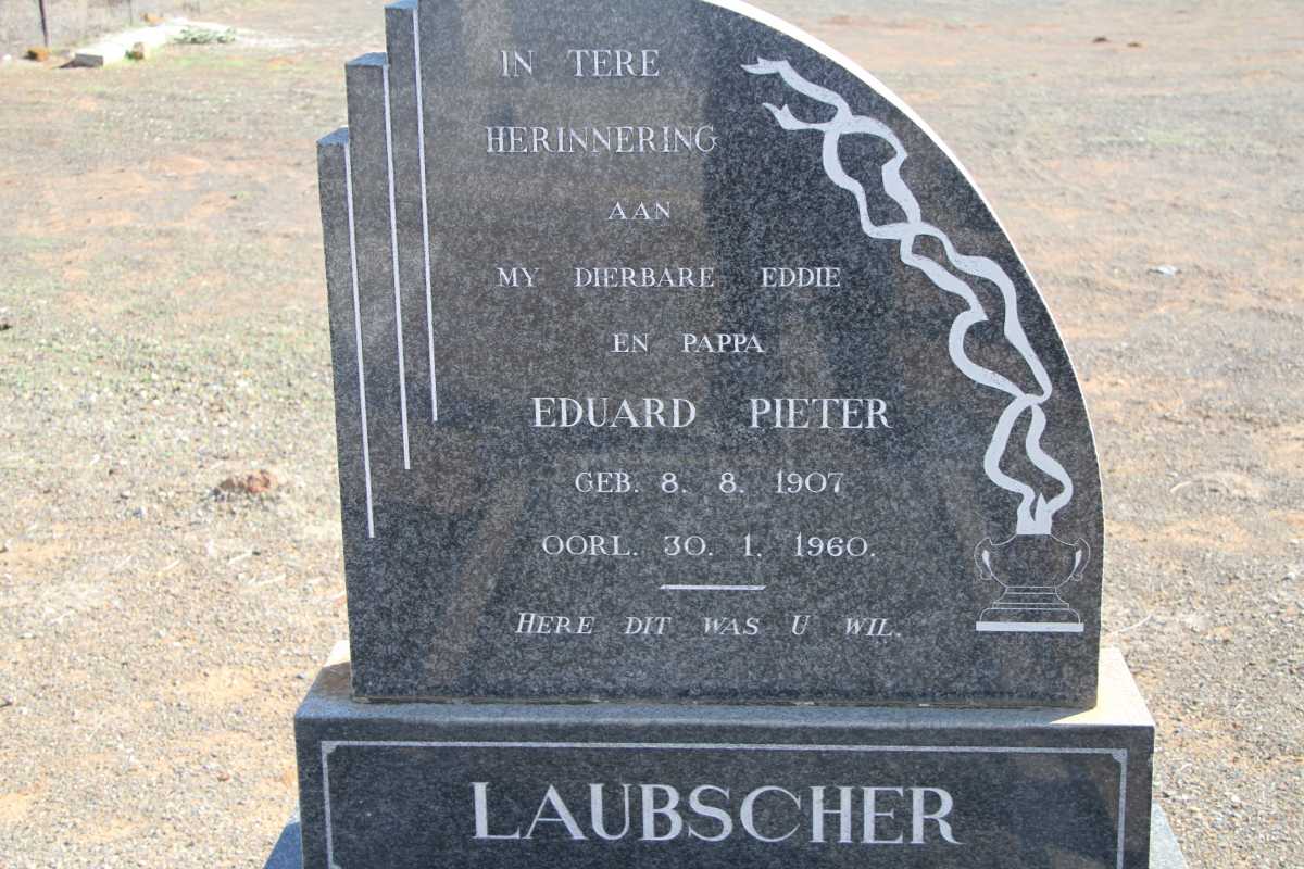 LAUBSCHER Eduard Pieter 1907-1960