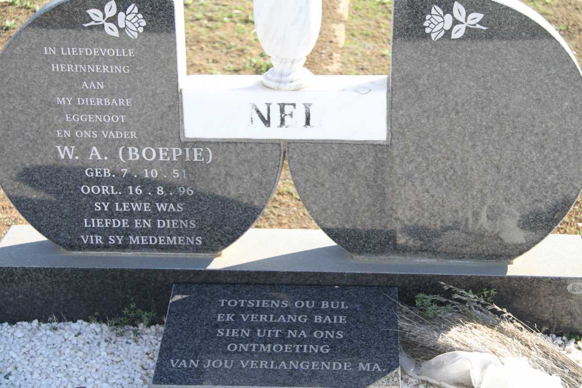 NEL W.A. 1951-1996