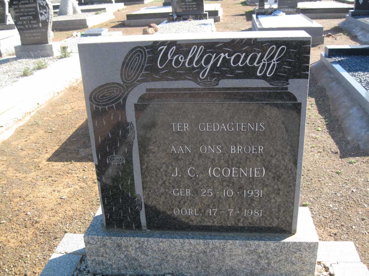 VOLLGRAAFF J.C. 1931-1981