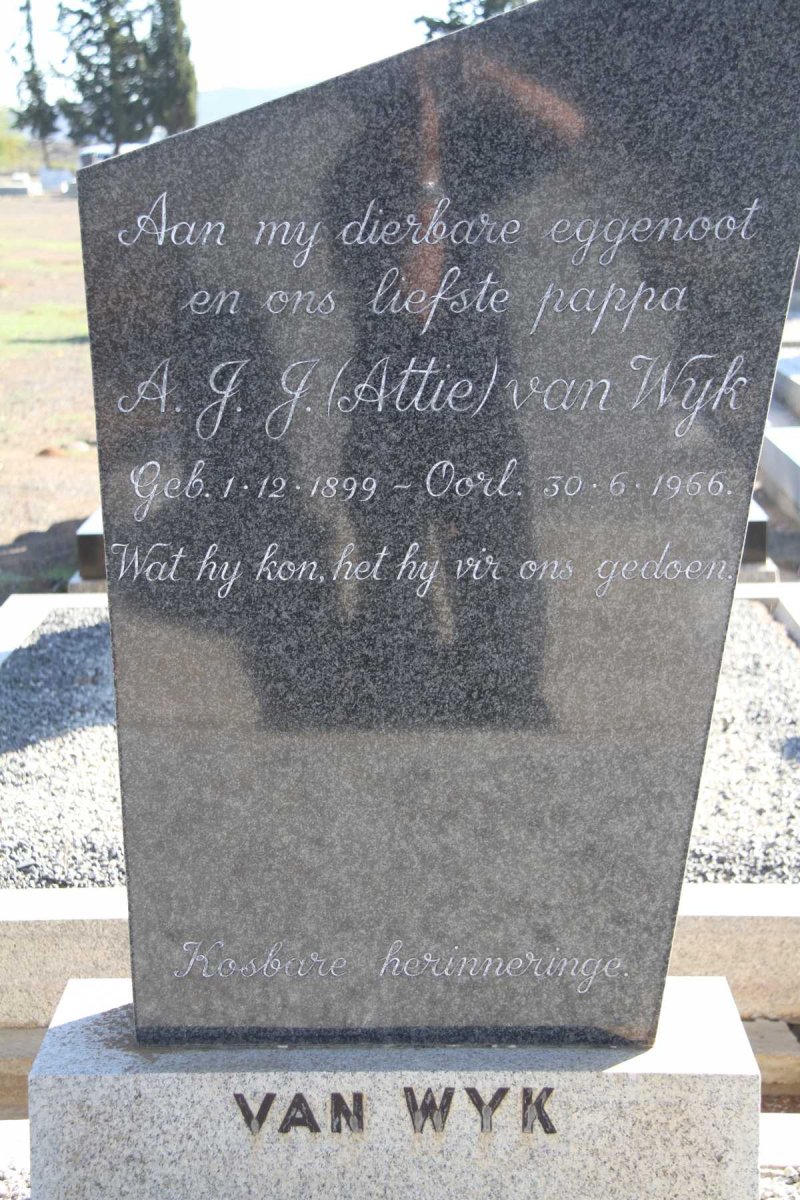 WYK A.J.J., van 1899-1966