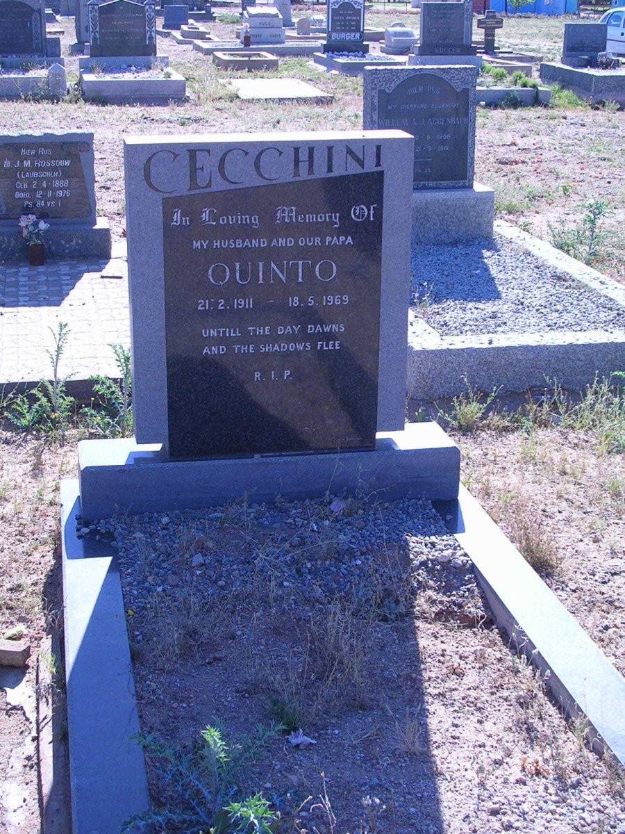 CECCHINI Quinto 1919-1969