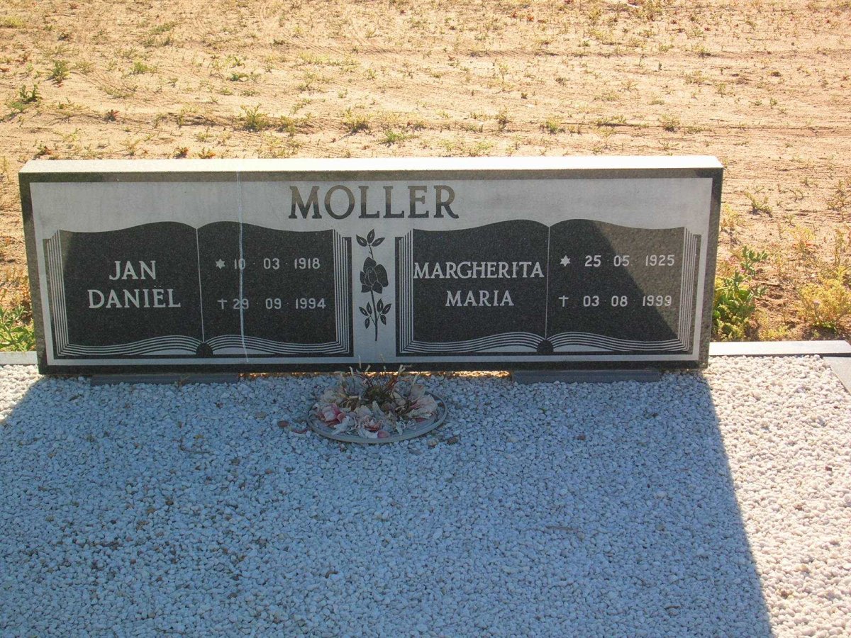 MOLLER Jan Daniel 1918-1994 &amp; Margherita Maria 1925-1999
