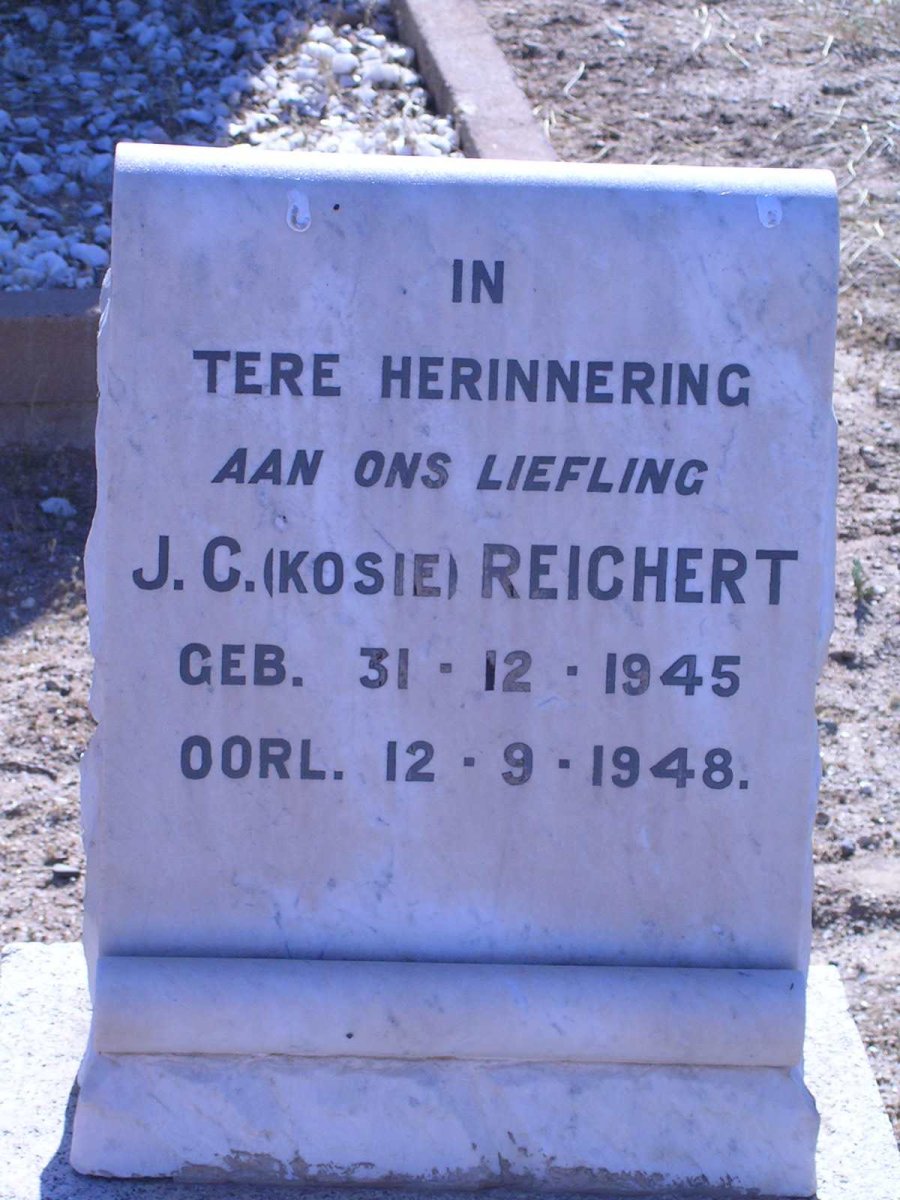 REICHERT J.C. 1945-1948