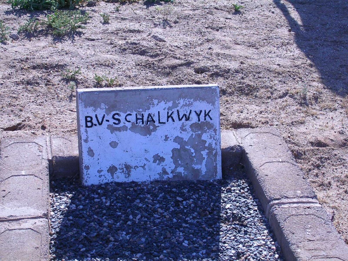 SCHALKWYK B., van
