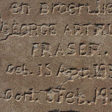 FRASER George Arthur 1931-1933
