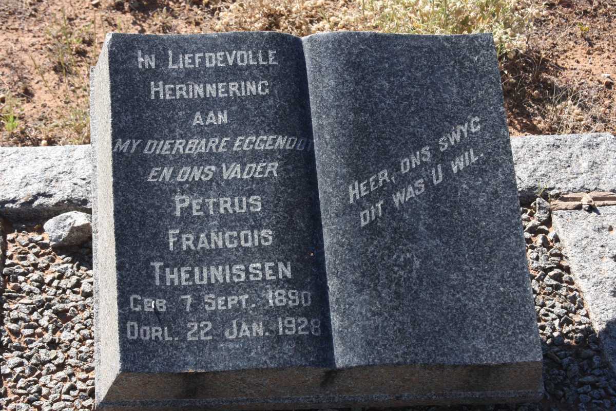 THEUNISSEN Petrus Francois 1890-1928