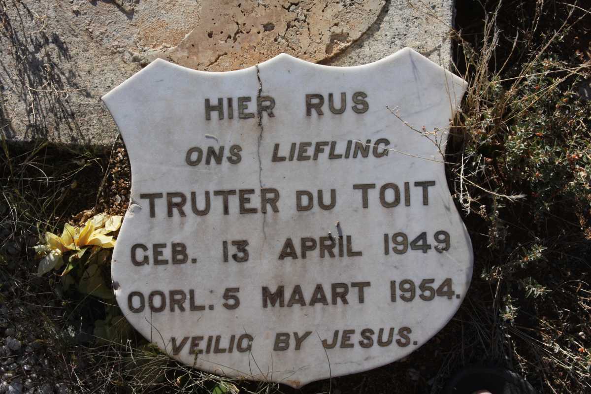 TOIT Truter, du 1949-1954