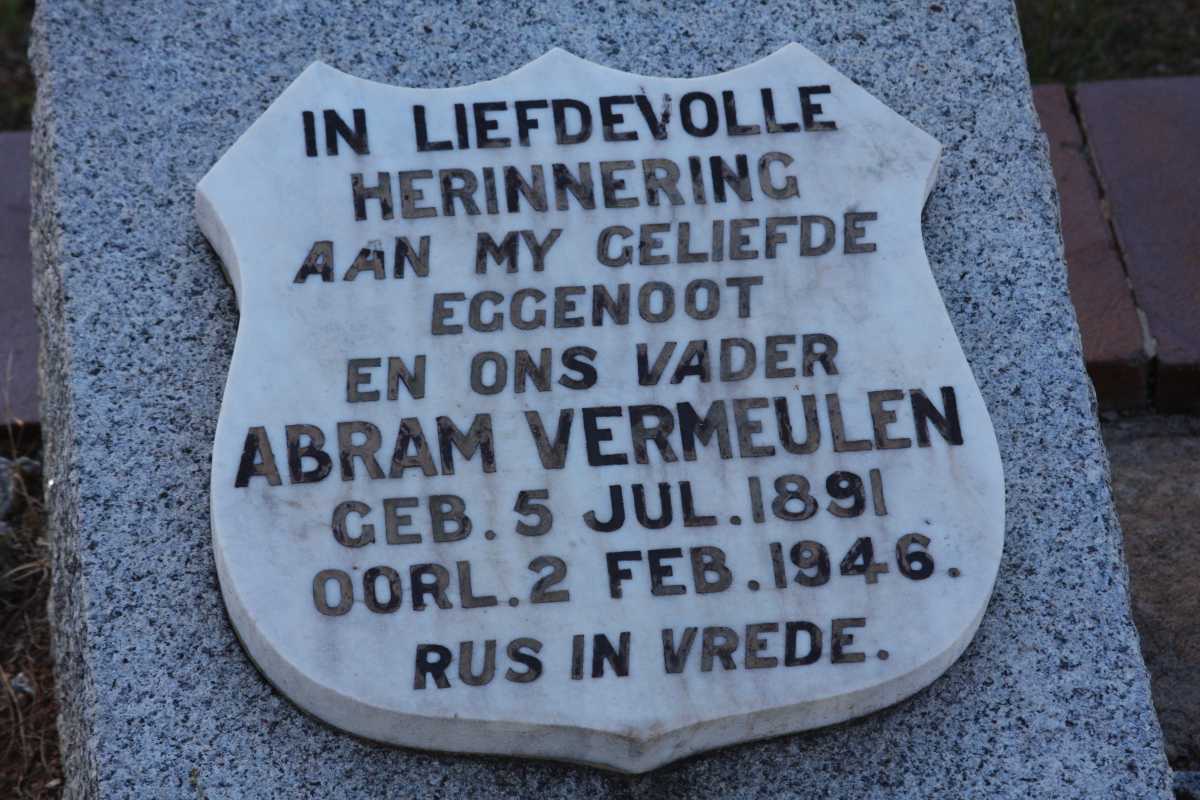 VERMEULEN Abram 1891-1946
