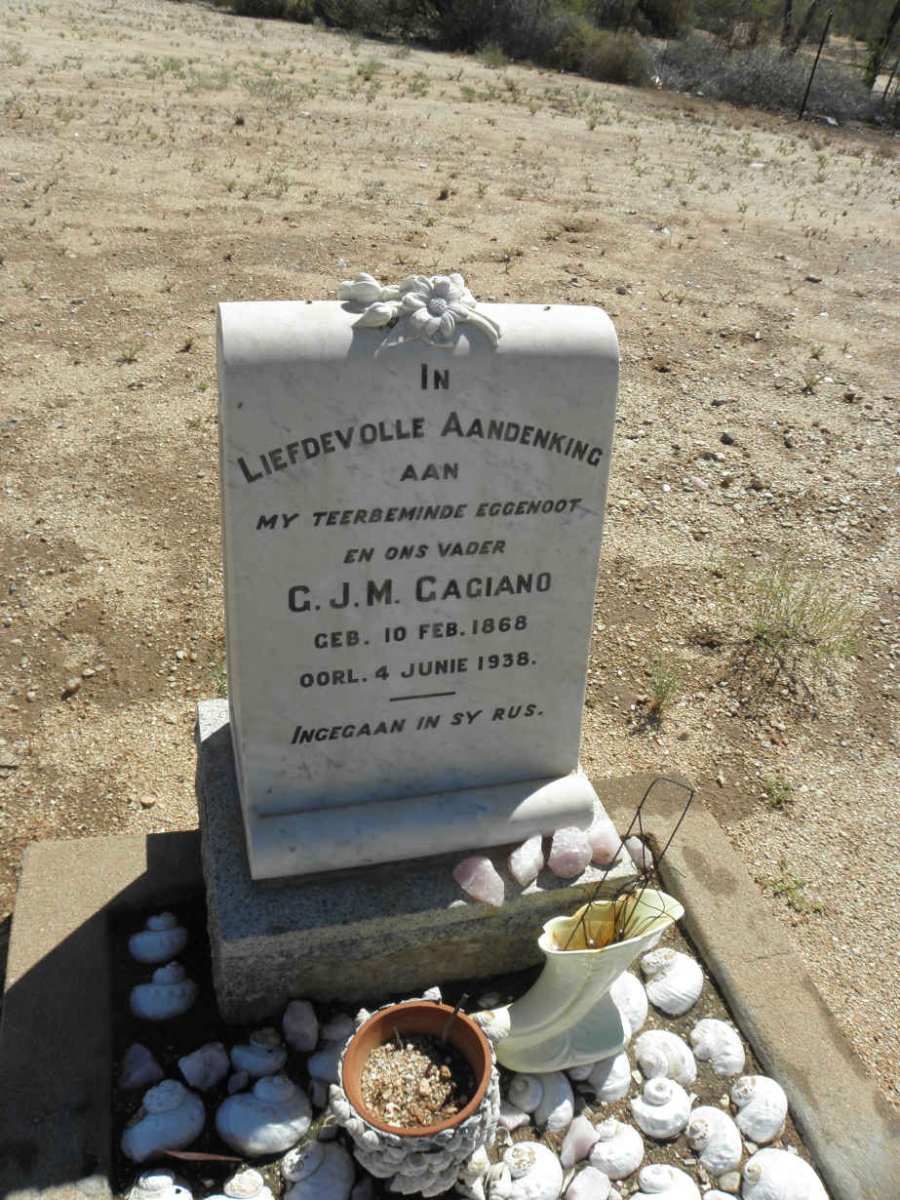GAGIANO G.J.M. 1868-1938