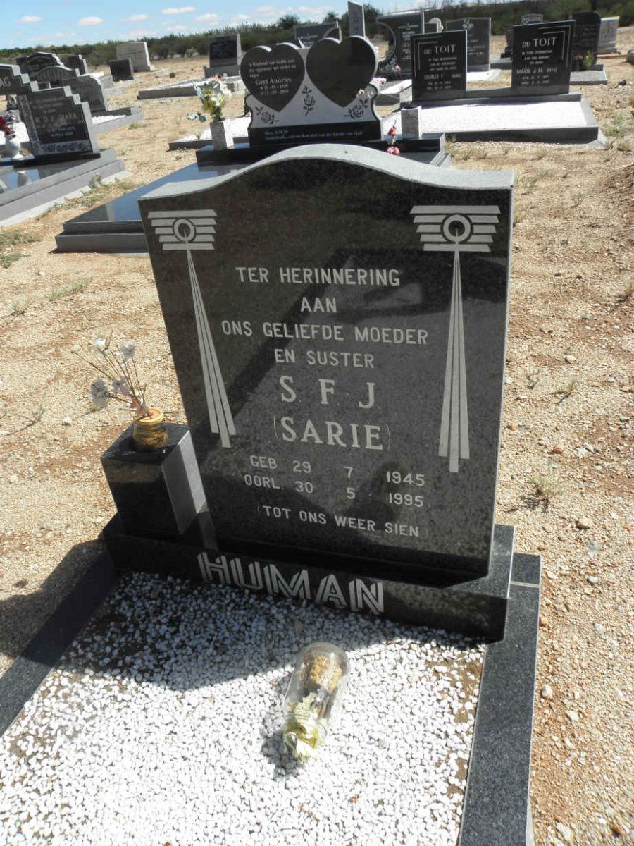 HUMAN S.F.J. 1945-1995