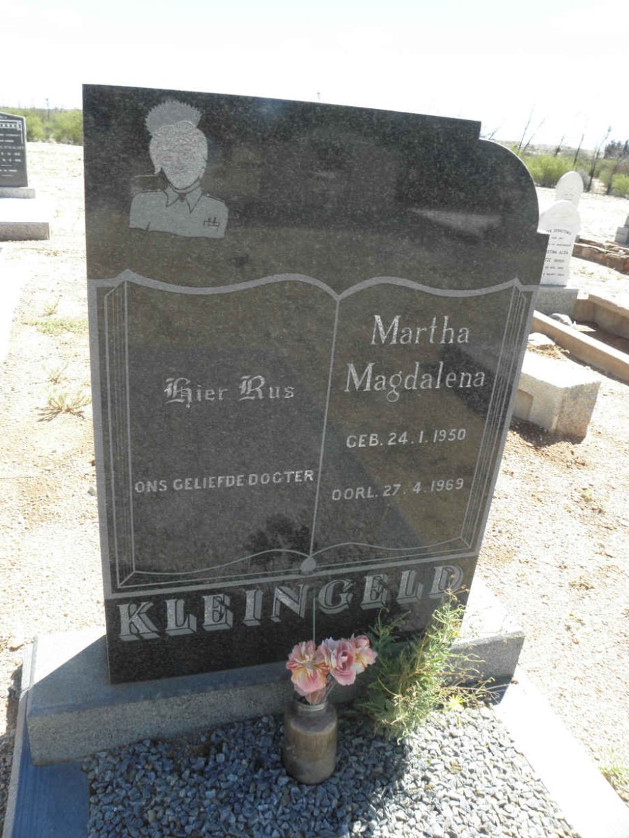 KLEINGELD Martha Magdalena 1950-1969