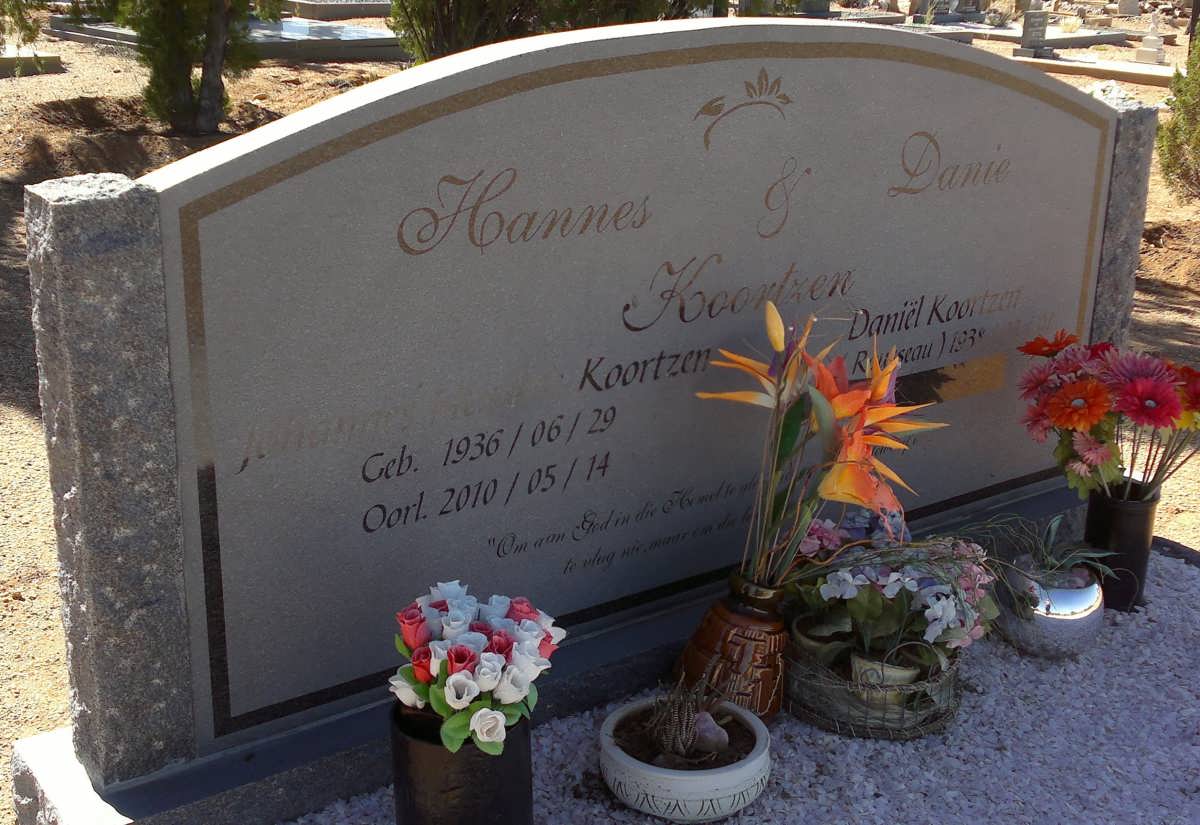 KOORTZEN Johannes Hendrik 1936-2010 &amp; Daniël ROUSSEAU 1938-
