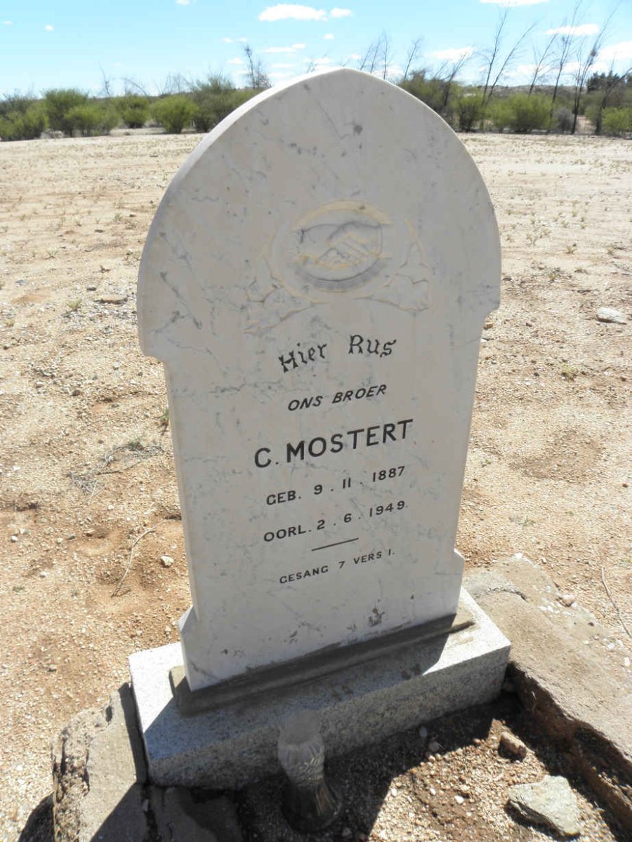 MOSTERT C. 1887-1949