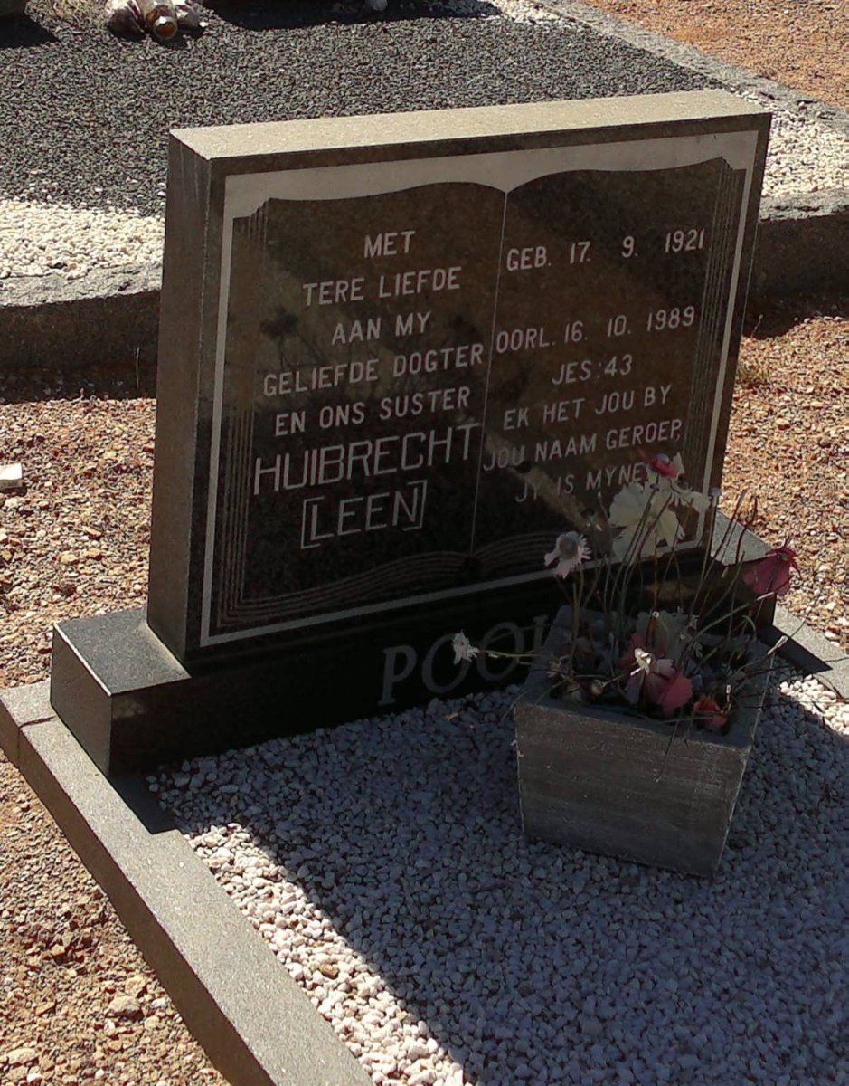 POOL Huibrecht 1921-1989