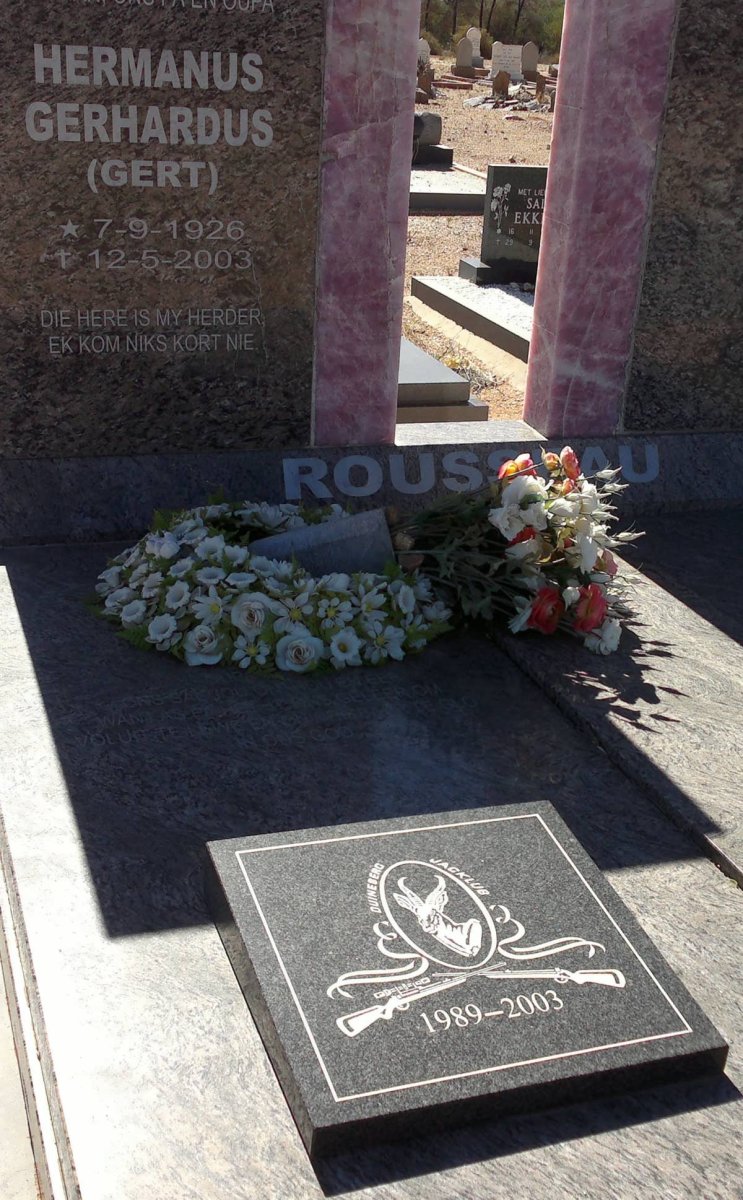 ROUSSEAU Hermanus Gerhardus 1926-2003