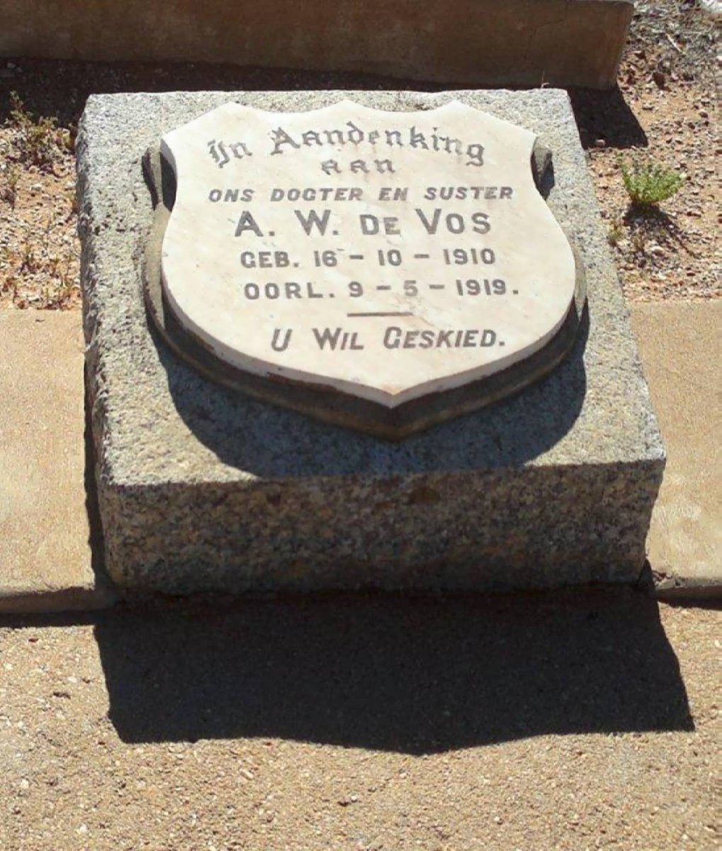 VOS A.W., de 1910-1919