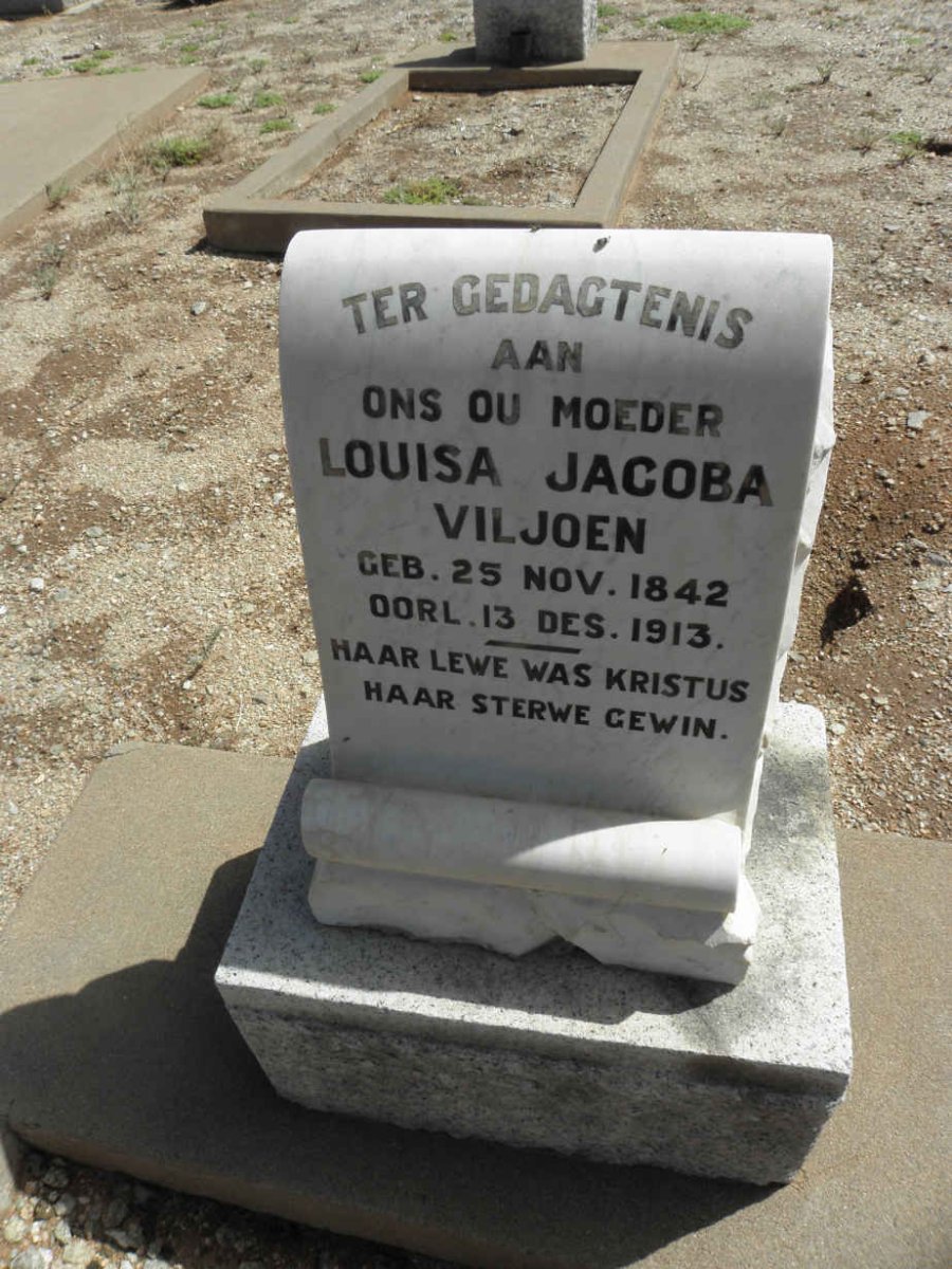 VILJOEN Louisa Jacoba 1842-1913
