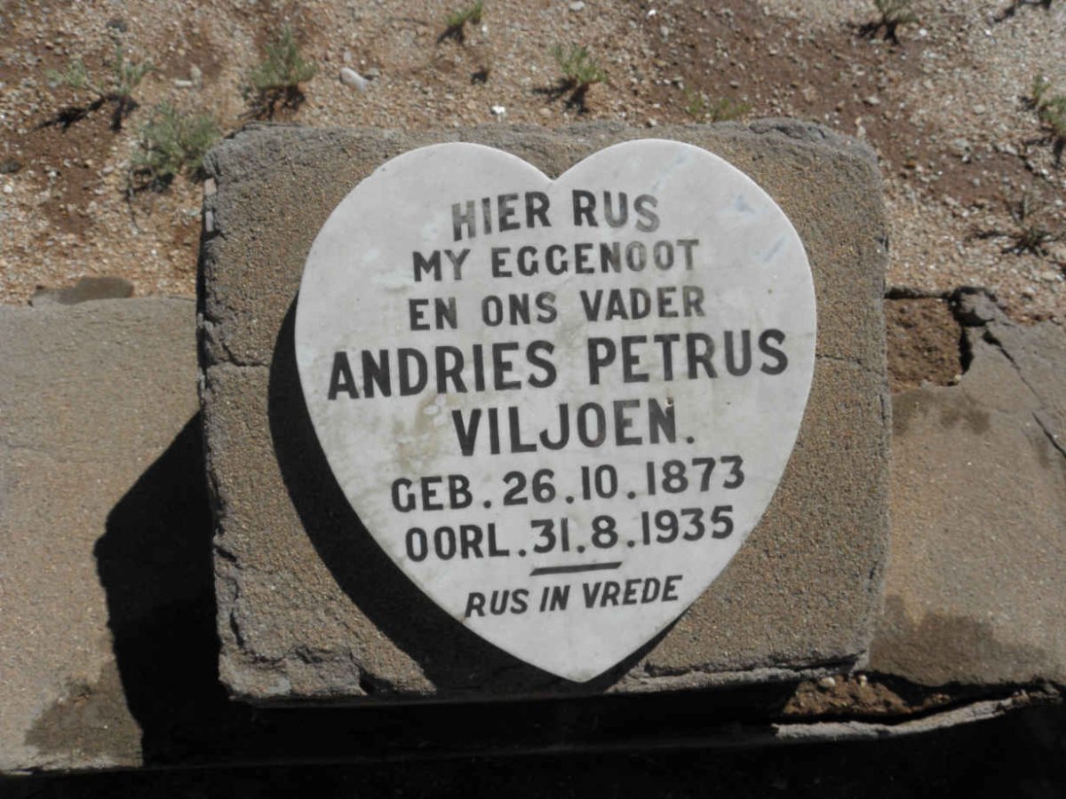 VILJOEN Andries Petrus 1873-1935