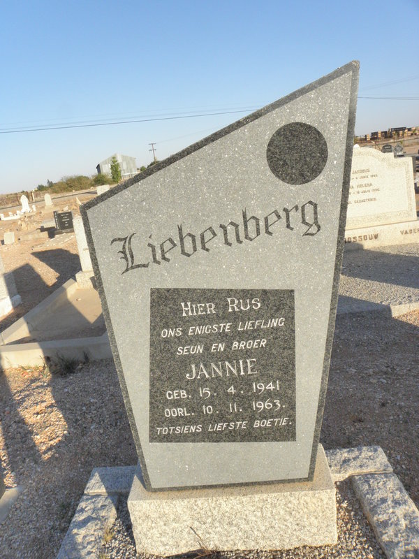 LIEBENBERG Jannie 1941-1963
