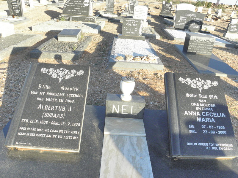 NEL Albertus J. 1906-1979 &amp; Anna Cecelia Maria 1909-2000