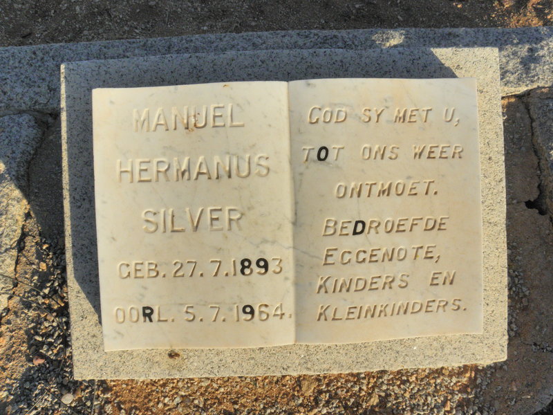 SILVER Manuel Hermanus 1893-1964
