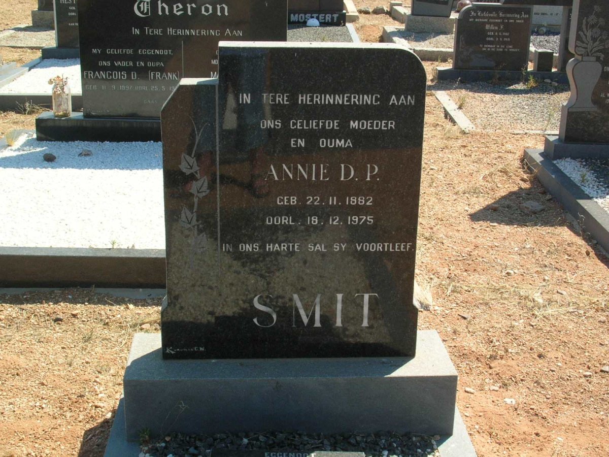 SMIT Annie D.P. 1882-1975