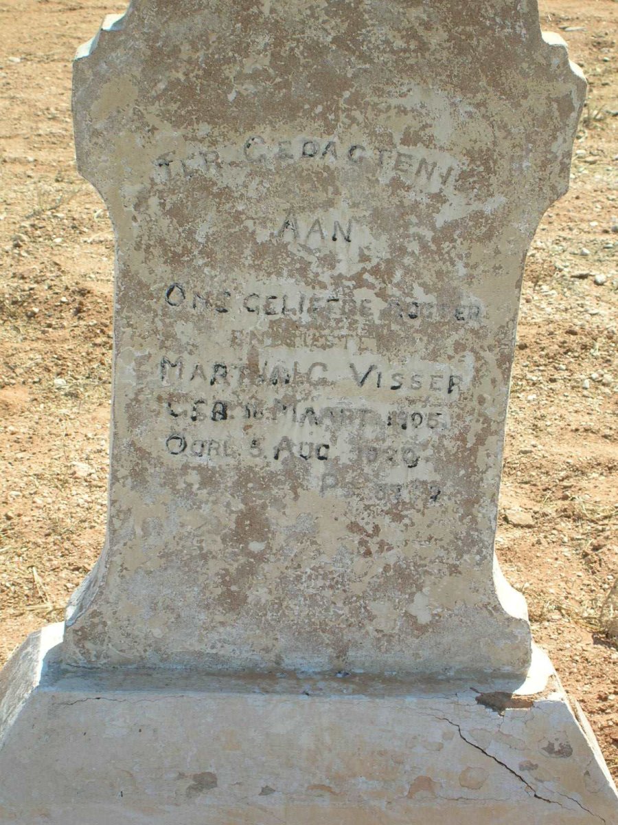 VISSER M.C. 1905-19??
