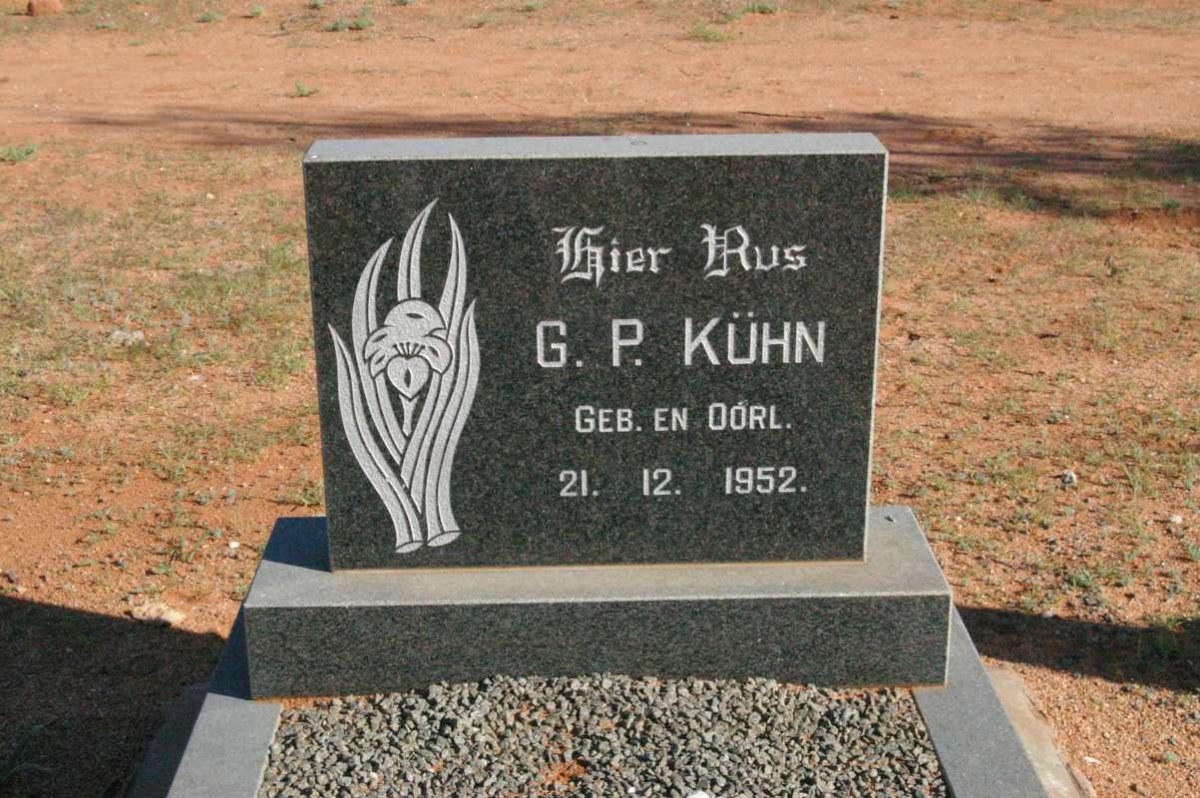 KUHN G.P. 1952-1952