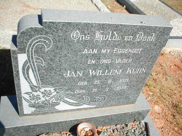 KUHN Jan Willem 1921-1973